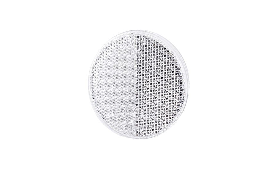 Reflektör Yuvarlak Çap 75 Beyaz (Sabitleme Bantlı)