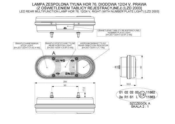 Çok Fonks. Stop Lambası