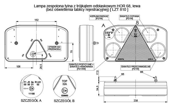 Ampüllü Stop Lambası