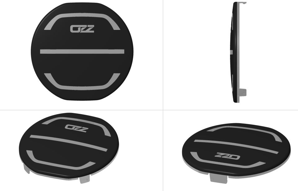 XR2 P9¨ 9inc Yuvarlak Beyaz